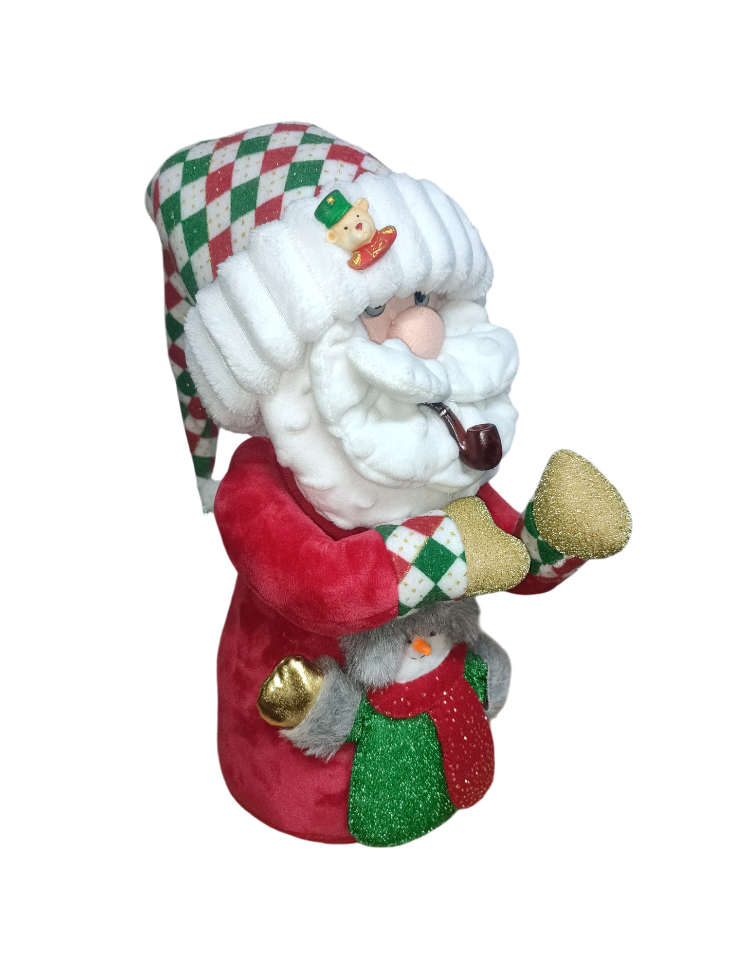 Cono navideño Papá Noel